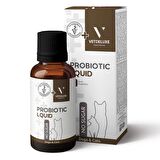 VETDELUXE Probiotic Kedi ve Köpekler İçin Sindirim Sistemi Düzenleyici Bağışıklık Güçlendirici Likit 100 Ml