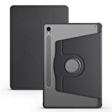 Gpack Samsung Galaxy Tab S9 SM-x710 Kılıf Standlı Katlanabilir Pu Silikon tf2