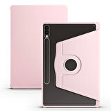 Gpack Samsung Galaxy Tab S9 Plus SM-x810 Kılıf Standlı Katlanabilir Pu Silikon tf2
