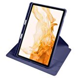Gpack Samsung Galaxy Tab S9 Plus SM-x810 Kılıf Standlı Katlanabilir Pu Silikon tf2