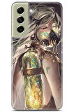 Samsung Galaxy S21 FE uyumlu Girls 24 Renkli Tasarım Hayalleri Solumak