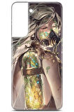 Samsung Galaxy S21 FE uyumlu Girls 24 Renkli Tasarım Hayalleri Solumak