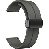 Gpack Amazfit Cheetah Square Kordon Silikon Mıknatıslı Ayarlanabilir HS19