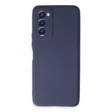 Tecno Camon 18 Kılıf First Silikon - Lacivert