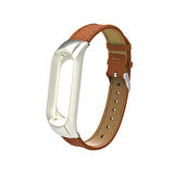 Zore Xiaomi Mi Band 4 KRD-07 Uyumlu Deri Kordon