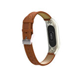 Zore Xiaomi Mi Band 4 KRD-07 Uyumlu Deri Kordon