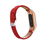 Zore Xiaomi Mi Band 4 KRD-07 Uyumlu Deri Kordon