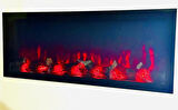 14 EFEKT DEKORATİF ŞÖMİNE BLUETOOOTH+KUMANDA+ÇITIRTI 180x35X16 CM