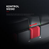 Rampage YORU MINI RGB Mekanik Gaming Oyuncu Klavyesi Red Switch Q Tr Hot Swap