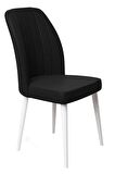 Rovena Zeta Beyaz 80x132 Açılabilir Mdf Mutfak Masası Takımı 4 Adet Sandalye