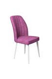 Rovena Zeta Beyaz 80x132 Açılabilir Mdf Mutfak Masası Takımı 4 Adet Sandalye + 1 Bench