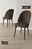 Rovena Arjeta Meşe 80x132 Açılabilir Mdf Mutfak Masası Takımı 6 Adet Sandalye
