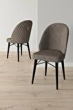 Rovena Marsilya Siyah Mermer 80x132 Açılabilir Mdf Mutfak Masası Takımı 4 Adet Sandalye+1 Bench