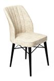Rovena Arel Siyah Mermer 80x132 Açılabilir Mdf Mutfak Masası Takımı 4 Adet Sandalye + 1 Bench