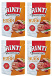 Rinti Pouch Tavuklu Köpek Yaş Mama 400 Gr. X 4 Adet