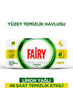 Fairy Çok Amaçlı Yüzey Temizleme Mendili 100 Yaprak 3 Adet | Limon Yağlı | Beyaz Sirke Karbonat