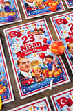 10 Adet 23 Nisan Şeker ve Balon Konulabilen Tebrik Kartı 10'lu Set – Sınıf Dağıtımlık Hediyelik Kart