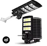 450Watt Güneş Enerjili Sokak Lambası + Sim Kartı Takılabilen 4g Kamera Seti - Direk Hediye - Full HD