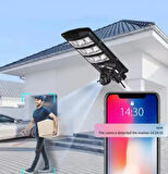 450Watt Güneş Enerjili Sokak Lambası + Sim Kartı Takılabilen 4g Kamera Seti - Direk Hediye - Full HD