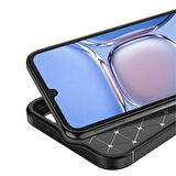 Gpack Samsung Galaxy A05S Kılıf Negro Karbon Kamera Korumalı Silikon Lüx