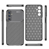 Gpack Samsung Galaxy A05S Kılıf Negro Karbon Kamera Korumalı Silikon LüxNano