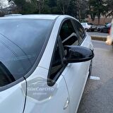 Opel Astra J 2009-2020 Batman Yarasa Ayna Kapağı Piano Black ABS Plastik
