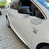 Opel Astra J 2009-2020 Batman Yarasa Ayna Kapağı Piano Black ABS Plastik