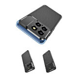 Gpack Xiaomi Mi 14 Kılıf Negro Karbon Kamera Korumalı SilikonNano