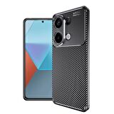 Gpack Xiaomi Poco M6 Pro Kılıf Negro Karbon Kamera Korumalı Silikon