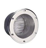 Liman/Arka aydınlatma lambası 10 cm atom ampul. AISI 316 paslanmaz çelik 24V