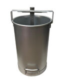 20 Litre Süt Ölçer Kovası Aluminyum (Ölçek)