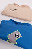 Erkek Çocuk 2'li Paket Basic Sweatshirt