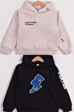 Erkek Çocuk 2'li Paket Basic Sweatshirt