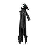 Profesyonel Fotoğraf Video Çekimi 106 Cm Tripod Telefon Tutucu  Kılıf Hediyeli SİYAh
