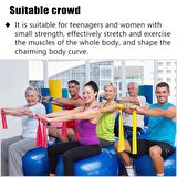  Pilates Bandı Plates Egzersiz Direnç Lastiği Yeşil