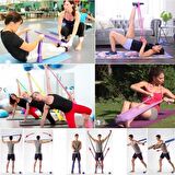  Pilates Bandı Plates Egzersiz Direnç Lastiği Yeşil