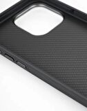 Gpack Apple iPhone 14 Kılıf Karbon Fiber Dizayn Magsafeli Troy Kapak