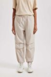 DeFactoFit  Standart Fit Sporcu Uzun Boy Pantolon Cepli Esnek Bantlı Paça A9548AX23WNGR435