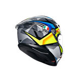 Agv K6 S Joan Black Blue Yellow Kapalı Kask
