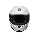 Agv K6 S Mono White Kapalı Kask