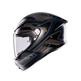 Agv K6 S Mplk Enhance Matt Grey Yellow Fluo Kapalı Kask