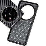 Gpack Xiaomi Mi 14 Ultra Kılıf Negro Karbon Kamera Korumalı Silikon