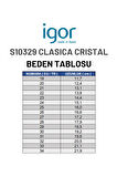 Igor Clasica Cristal Kız Çocuk Şeffaf Simli Sandalet S10329-386