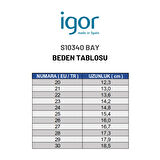 Igor Bay Çocuk Kum Sandalet S10340-100
