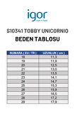 Igor Tobby Unicornio Kız Çocuk Şeffaf Sandalet S10341-386