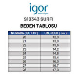 Igor Surfi Kız Çocuk Nude Sandalet S10343-197