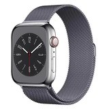 Gpack Apple Watch Series 3 4 5 44mm Kordon Hasır Metal Örgülü Ayarlanabilir BAND01