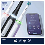 Oral-B iO 4 Şarjlı Diş Fırçası Seti 2'li - Mat Siyah / Beyaz