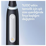 Oral-B iO 4 Şarjlı Diş Fırçası Seti 2'li - Mat Siyah / Beyaz