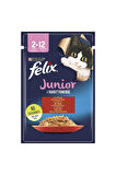 Sığır Etli Junior Yavru Kedi Islak Maması 85gr 26adet Kedi Yaş Mama Kedi Pouch Konserve